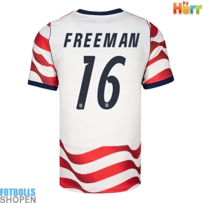 Billiga Förenta stater Alex Freeman #16 Hemmatröja VM 2026 Kortärmad